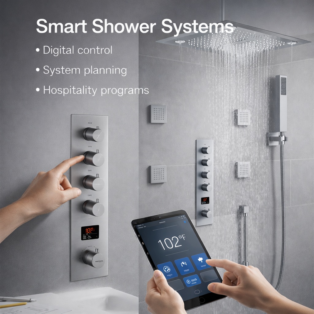 Smart shower systems category
